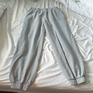 Brandy Melville Gray Rosa Sweats